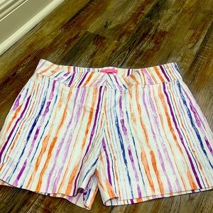 Isaac Mizrahi Multicolor dressy cute shorts
